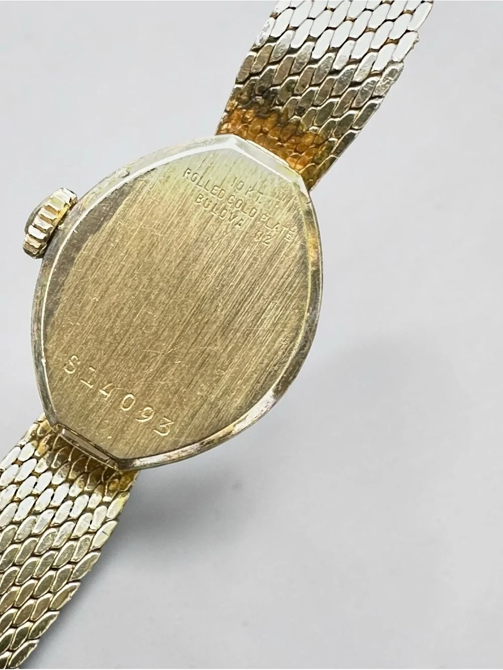 Vintage Bulova Swiss Watch ~ Women's 10K Rolled Gold Plate 17 Jewels Mechanical